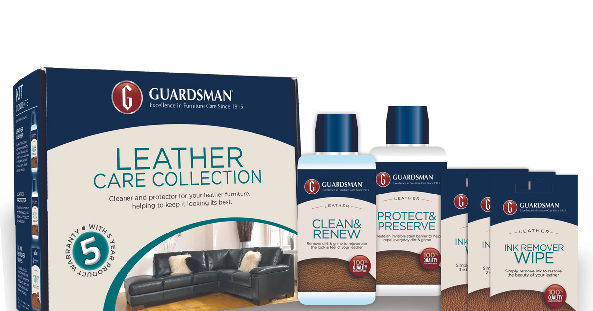 Guardsman 5 Year Leather Lounge Warranty Kit 5 to 8 Seats Warehouse