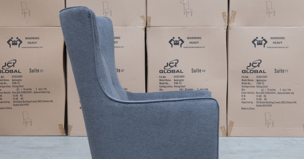 Lily Accent Chair Share Charcoal Warehouse Furniture Clearance