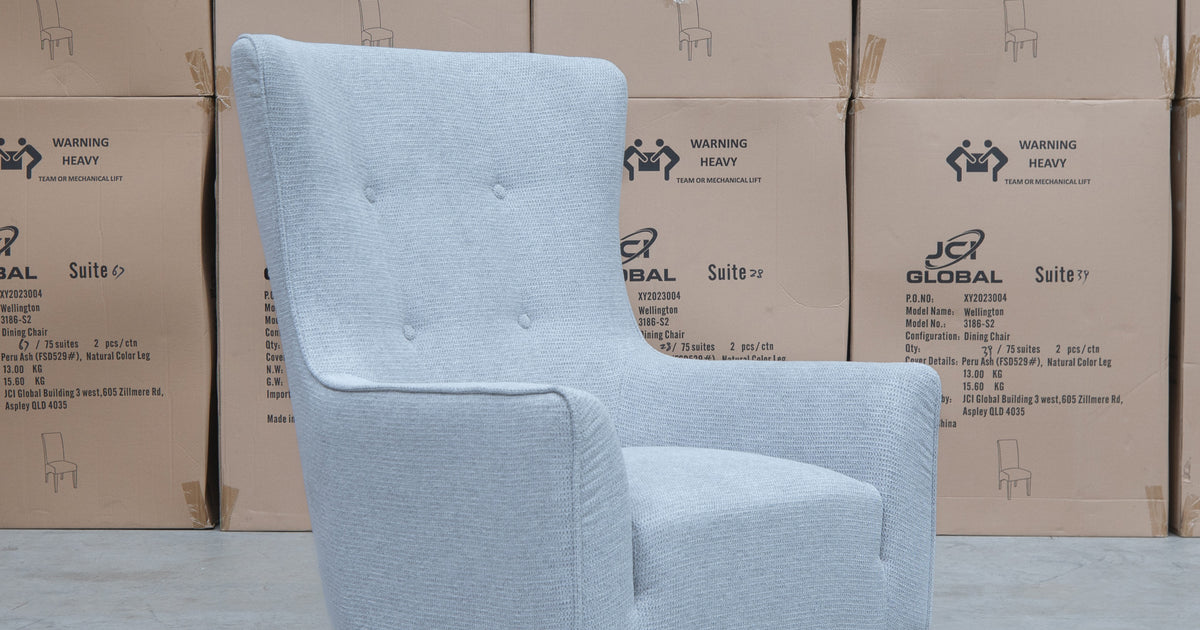Lily Accent Chair Slate Warehouse Furniture Clearance