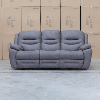 The Airlie Three Seat Electric Recliner Lounge - Slate available to purchase from Warehouse Furniture Clearance at our next sale event.