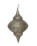 The Aladdin Large Statement Pendant Light - Silver - MQ88 - Available In-Store Only available to purchase from Warehouse Furniture Clearance at our next sale event.