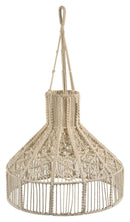 The Ballina Macrame Round Pendant Light - Cream - IP01 - Available In-Store Only available to purchase from Warehouse Furniture Clearance at our next sale event.