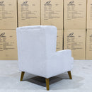 Clara 2-in-1 Rocking Chair/Accent Chair - Ivory Boucle Fabric