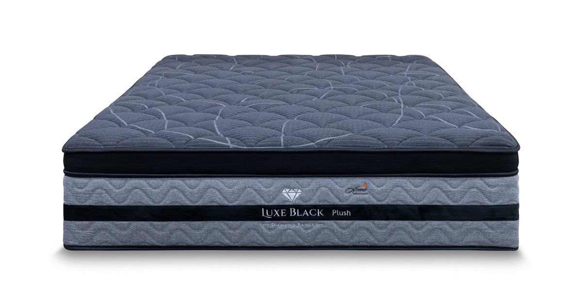 Lux Black Pocket Coil King Mattress Firm Warehouse Furniture Clearance