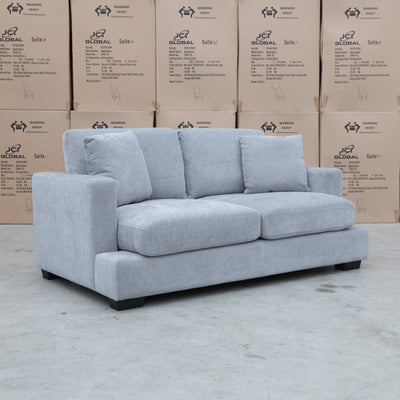 The Oakville Fabric Two Seat Sofa - Smoke available to purchase from Warehouse Furniture Clearance at our next sale event.