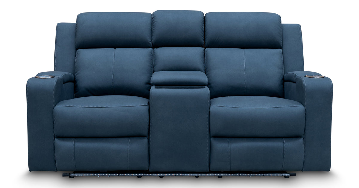 Remi 2 Seat DualMotor Electric Recliner Theatre Jet WFC