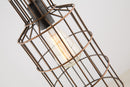 The Bottle Galvanized Iron Wire Pendant Hanging Light - Antique Copper - FH06 - Available In-Store Only available to purchase from Warehouse Furniture Clearance at our next sale event.