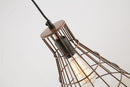 The Torch Galvanized Iron Wire Pendant Hanging Light - Antique Copper - FH07 - Available In-Store Only available to purchase from Warehouse Furniture Clearance at our next sale event.