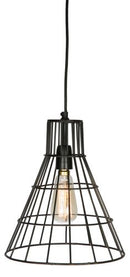 The Brooklyn Iron Pendant Antique Light - Black - VE15 - Available In-Store Only available to purchase from Warehouse Furniture Clearance at our next sale event.