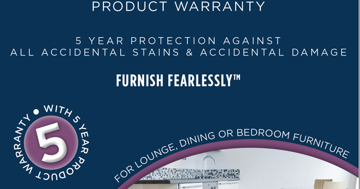 Guardsman 5 Year Fabric Bed Warranty Kit Large WFC