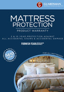 The Guardsman ComfortMark II Mattress Protector - 5 Year Warranty - Queen available to purchase from Warehouse Furniture Clearance at our next sale event.