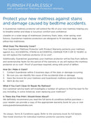 The Guardsman ComfortMark Tencel Mattress Protector - 10 Year Warranty - King Single available to purchase from Warehouse Furniture Clearance at our next sale event.