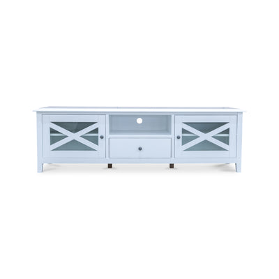 The Hampton 180cm Entertainment Unit available to purchase from Warehouse Furniture Clearance at our next sale event.