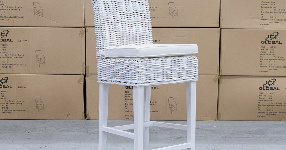 WICKER BAR STOOL | Warehouse Furniture Clearance