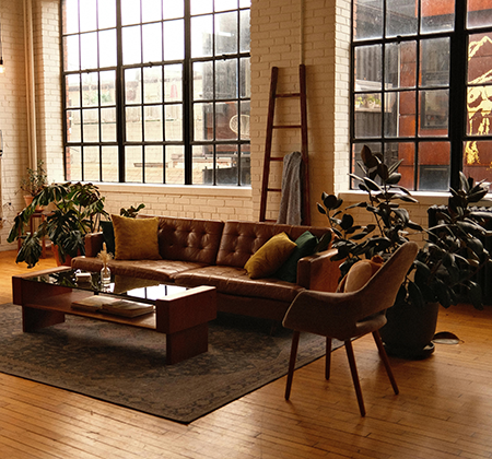 Raw and Relaxed: Styling Industrial Pieces into Warm Homes