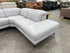 The RS-B0369-PR RHF Chaise Suite with Electric Recliner - Light Grey - Floor Stock