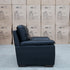 The Cassandra Single Armchair - Black Leather