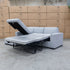 The Oakland Sofa Bed with LHF Storage Chaise - Silver