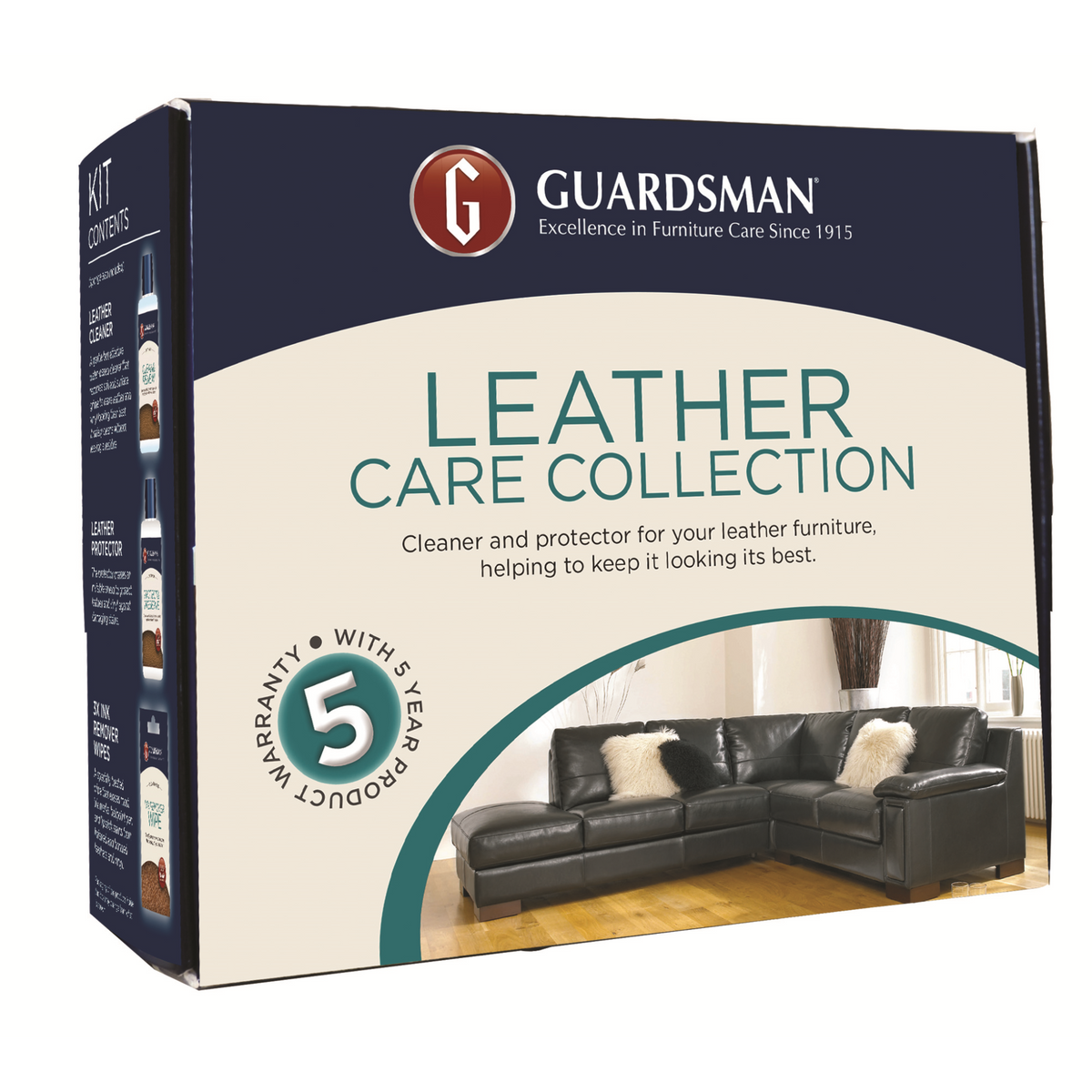 The Guardsman 5 Year Leather Lounge Warranty Kit - 5 to 8 Seats available to purchase from Warehouse Furniture Clearance at our next sale event.