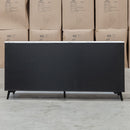 The New York Carrara Marble Buffet available to purchase from Warehouse Furniture Clearance at our next sale event.