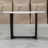 The New York Carrara Marble Hall Table