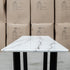 The New York Carrara Marble Hall Table