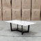 The New York Carrara Marble Coffee Table available to purchase from Warehouse Furniture Clearance at our next sale event.