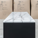 The New York Carrara Marble Entertainment Unit available to purchase from Warehouse Furniture Clearance at our next sale event.