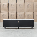 The New York Carrara Marble Entertainment Unit available to purchase from Warehouse Furniture Clearance at our next sale event.