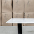 The New York 200cm Carrara Marble Dining Table