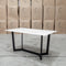 The New York 150cm Carrara Marble Dining Table available to purchase from Warehouse Furniture Clearance at our next sale event.