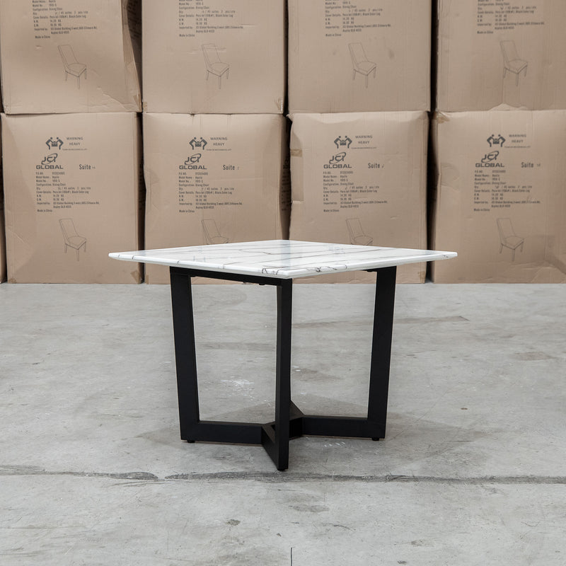 The New York Carrara Marble Lamp Table available to purchase from Warehouse Furniture Clearance at our next sale event.