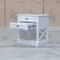 The Hampton 2 Drawer Timber Bedside available to purchase from Warehouse Furniture Clearance at our next sale event.