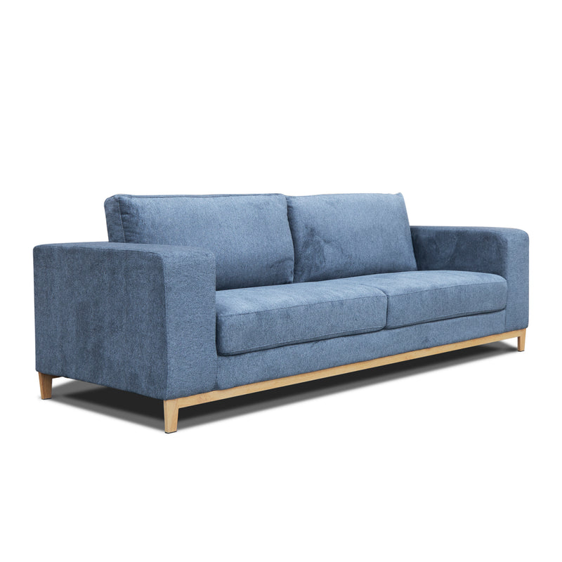 The Sammi Metal Frame Four Seater Lounge - Storm available to purchase from Warehouse Furniture Clearance at our next sale event.