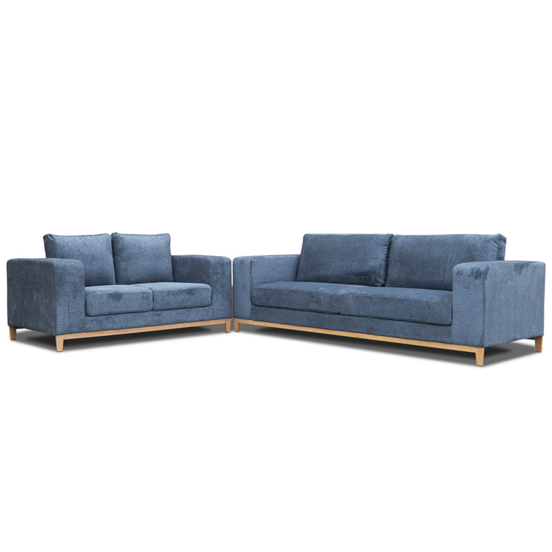 The Sammi Metal Frame Four Seater Lounge - Storm available to purchase from Warehouse Furniture Clearance at our next sale event.