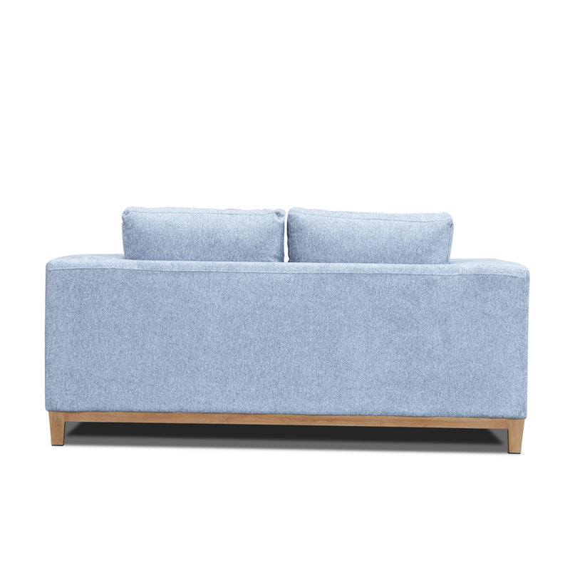 The Sammi Metal Frame 2 Seater Lounge - Cloud available to purchase from Warehouse Furniture Clearance at our next sale event.