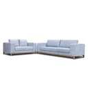 The Sammi Metal Frame Three Seater Lounge - Cloud available to purchase from Warehouse Furniture Clearance at our next sale event.