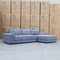 The Kingston Metal Frame RHF Chaise Lounge - Fog available to purchase from Warehouse Furniture Clearance at our next sale event.