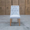 The Island Oak Dining Chair - Natural - Lance Silver available to purchase from Warehouse Furniture Clearance at our next sale event.