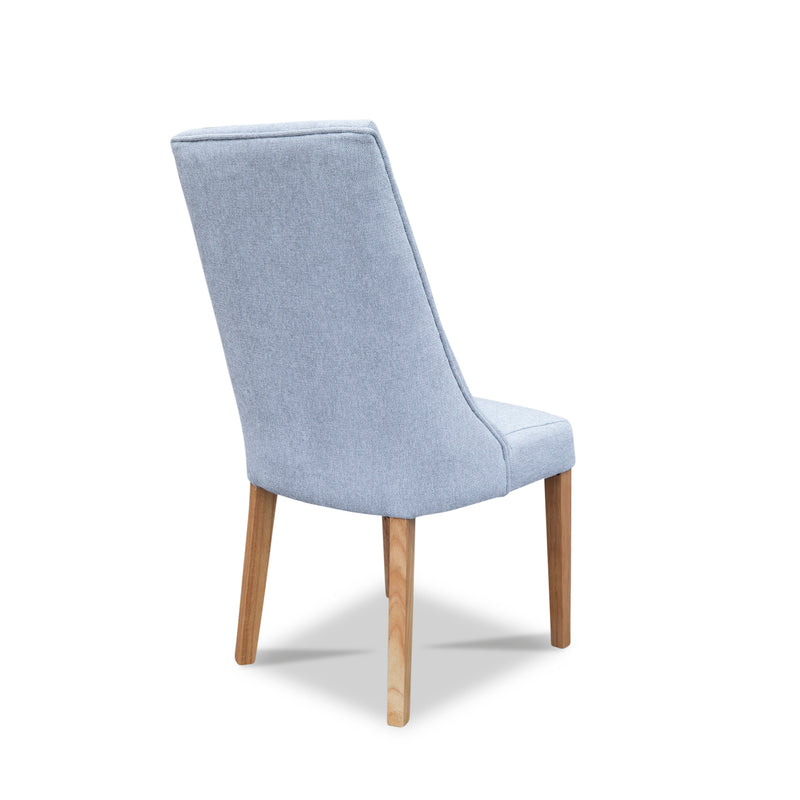 The Island Oak Dining Chair - Natural - Lance Silver available to purchase from Warehouse Furniture Clearance at our next sale event.