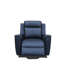The Stratton Dual-Electric Recliner - Black Leather available to purchase from Warehouse Furniture Clearance at our next sale event.