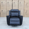 The Stratton Dual-Electric Recliner - Black Leather available to purchase from Warehouse Furniture Clearance at our next sale event.