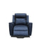 The Stratton Dual-Electric Recliner - Black Leather available to purchase from Warehouse Furniture Clearance at our next sale event.