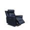 The Stratton Dual-Electric Recliner - Black Leather available to purchase from Warehouse Furniture Clearance at our next sale event.