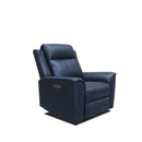 The Stratton Dual-Electric Recliner - Black Leather available to purchase from Warehouse Furniture Clearance at our next sale event.