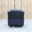 The Stratton Dual-Electric Recliner - Black Leather available to purchase from Warehouse Furniture Clearance at our next sale event.