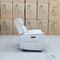 The Stratton Dual-Electric Recliner - Light Grey Leather available to purchase from Warehouse Furniture Clearance at our next sale event.