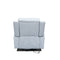 The Stratton Dual-Electric Recliner - Light Grey Leather available to purchase from Warehouse Furniture Clearance at our next sale event.