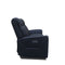 The Stratton Three Seater Dual-Electric Recliner Lounge - Jet available to purchase from Warehouse Furniture Clearance at our next sale event.