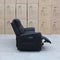 The Stratton Three Seater Dual-Electric Recliner Lounge - Jet available to purchase from Warehouse Furniture Clearance at our next sale event.